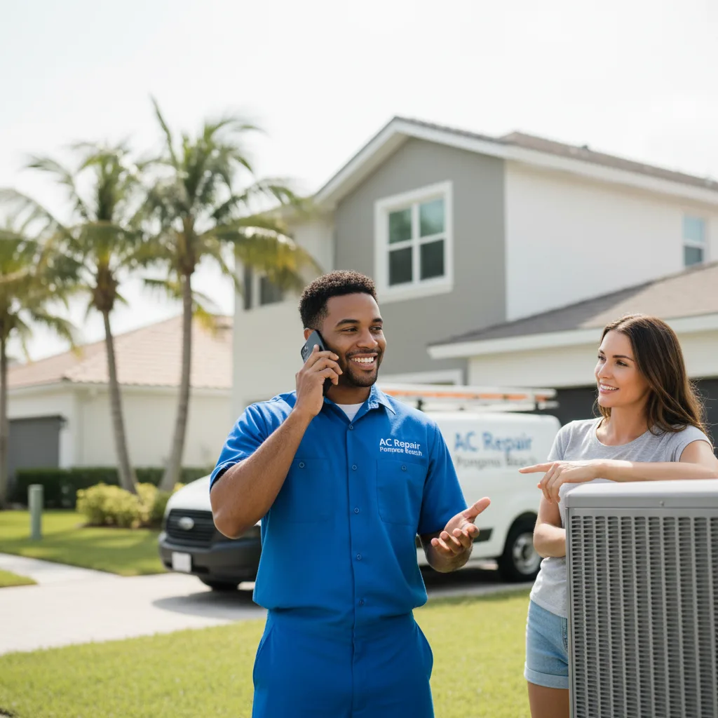 AC Repair Pompano Beach customer support in Charlotte Hall